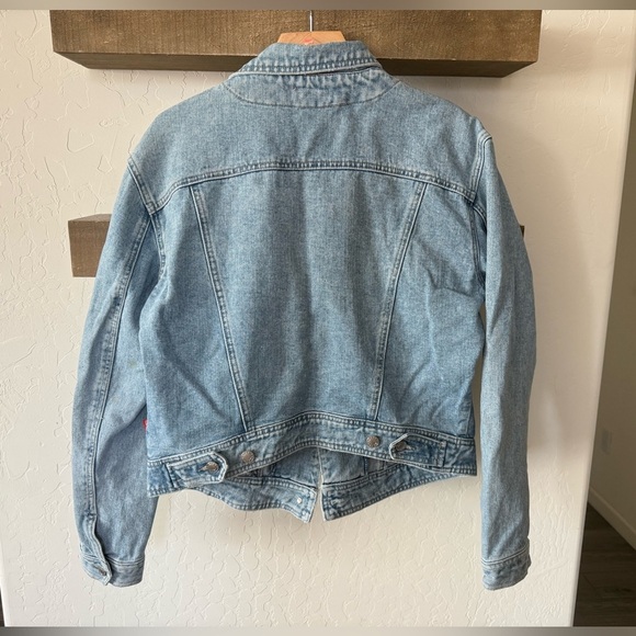 Esprit|Classic Blue Vintage Denim Jean Jacket,Size LARGE•••90’s style, staple - Picture 8 of 14